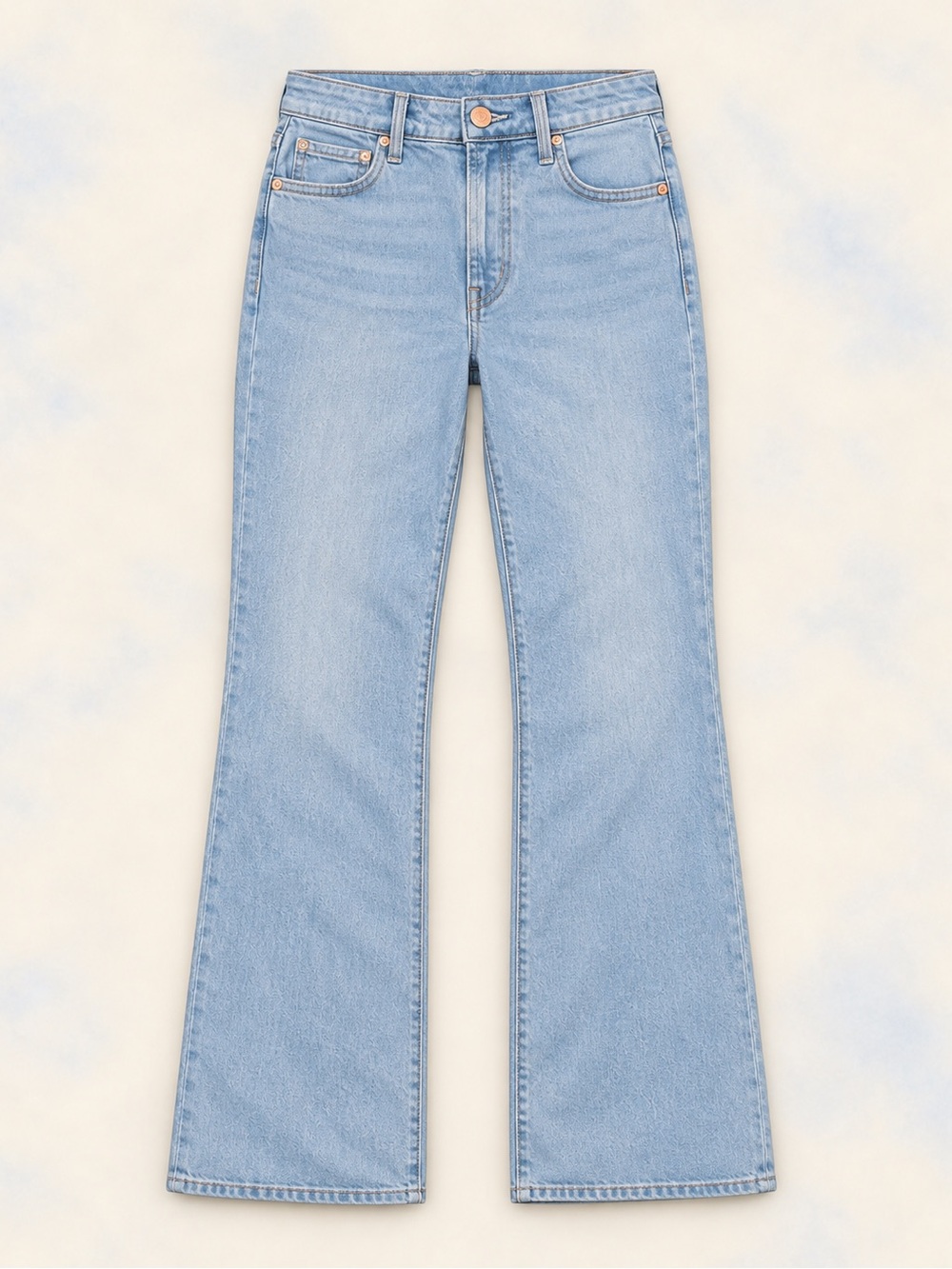 MOTHER | The Tripper Ankle Light Blue Flare Jeans Sz 27